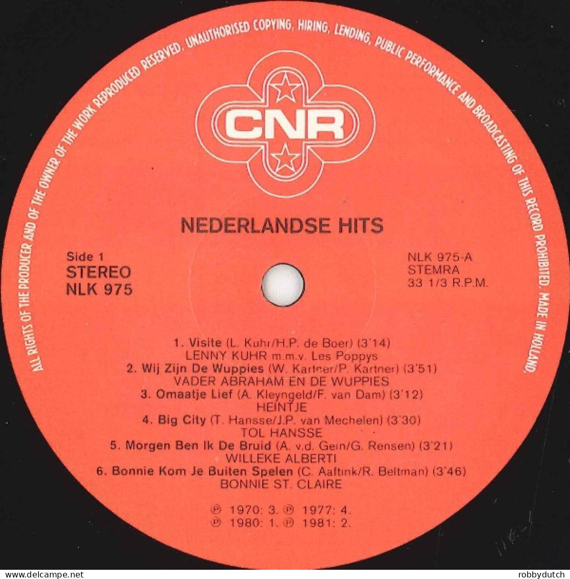 * 2LP *  NEDERLANDSE HITS  - DIVERSE ARTIESTEN (Holland 1981 EX!!) - Autres - Musique Néerlandaise