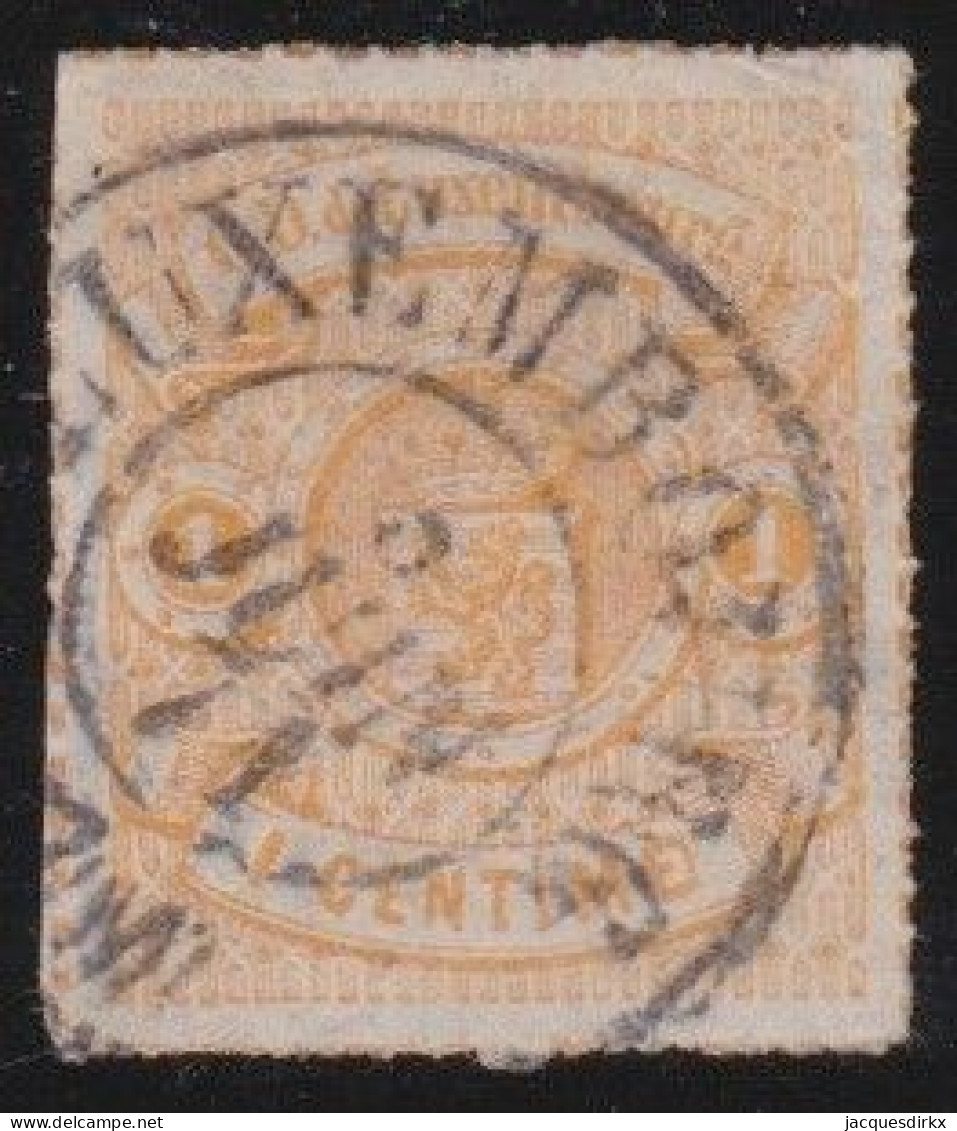 Luxembourg    .   Y&T     .    16     .    O    .       Oblitéré - 1859-1880 Stemmi