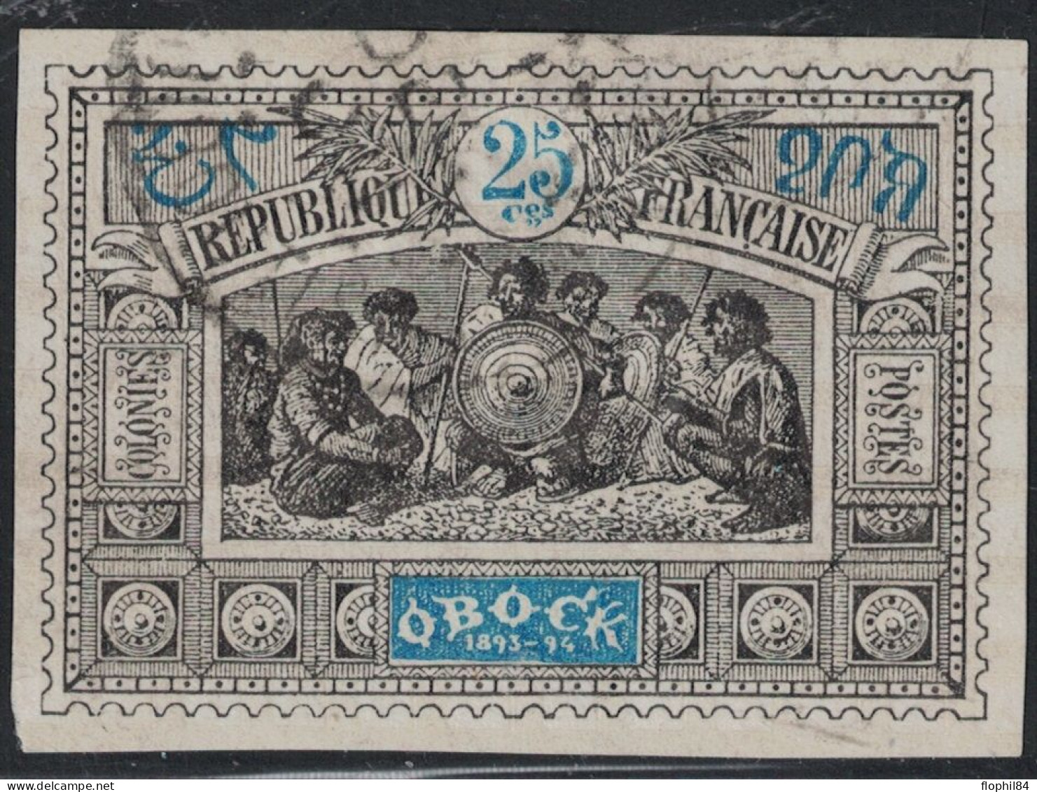 OBOCK - N°54 - OBLITERE - COTE 8€. - Used Stamps