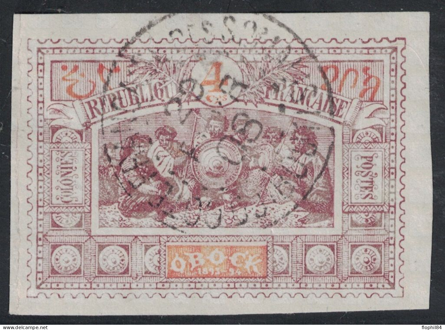 OBOCK - N°49 - OBLITERE - COTE 3€00. - Used Stamps