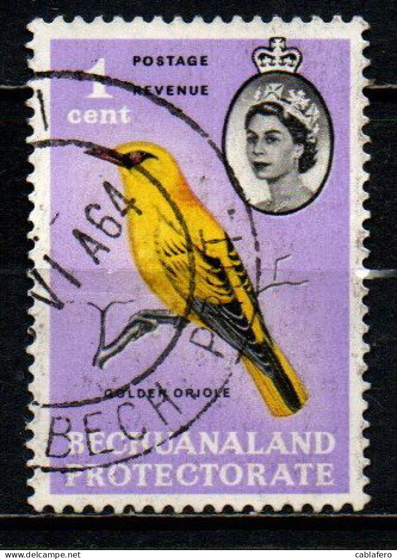 BECHUANALAND - 1961 - African Golden Oriole - USATO - 1885-1964 Bechuanaland Protectorate