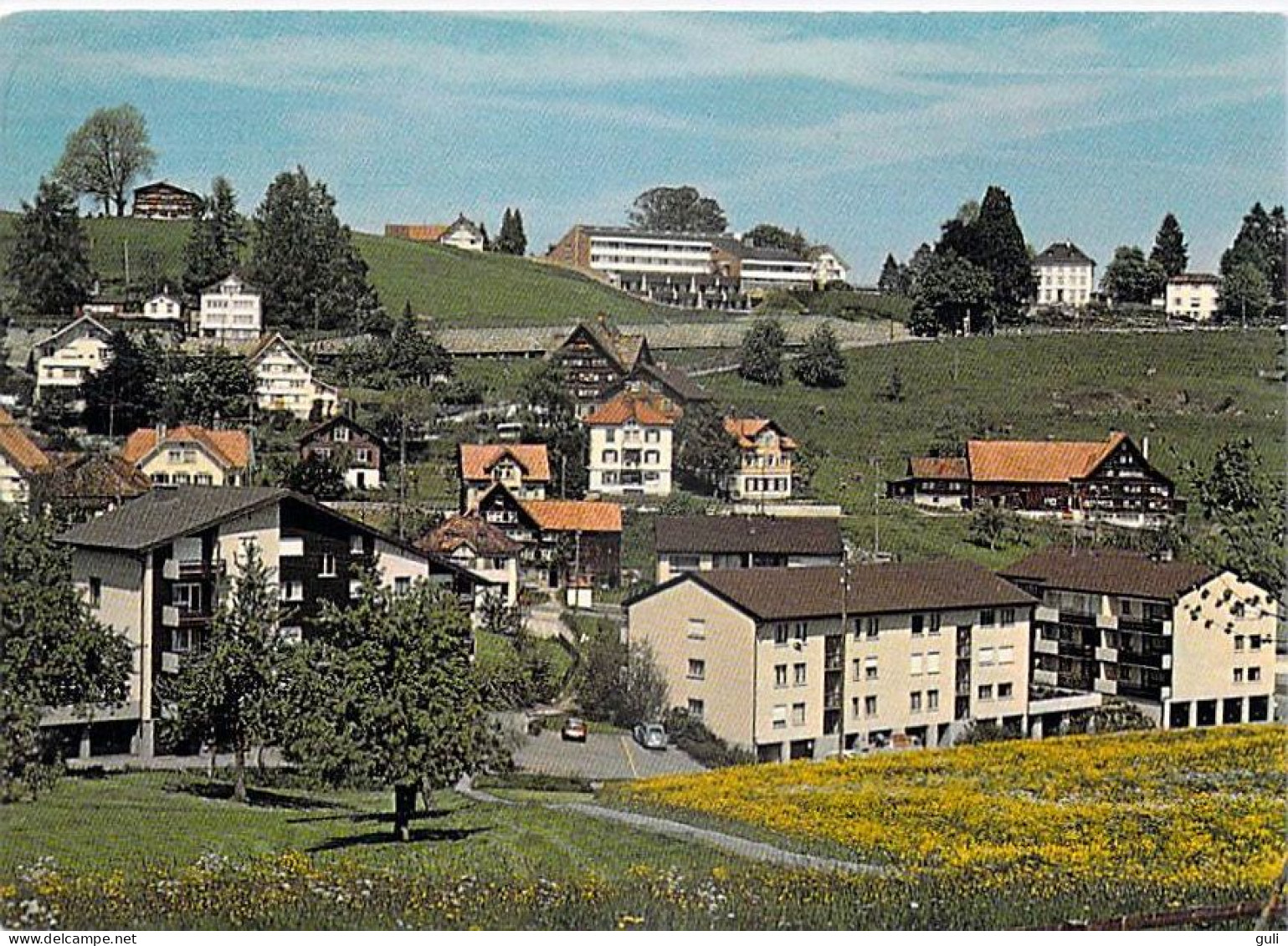 Suisse > AR Appenzell Rhodes-Extérieures  SPEICHER-VÖGELINSEGG  Hinterdorf Mmit Kurhaus Beutler Foto Gross Nr 38 301 - Speicher