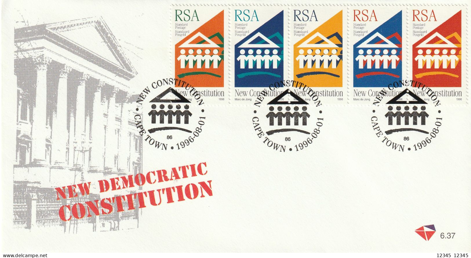 Zuid Afrika 1996, New Democratic Constitution - FDC