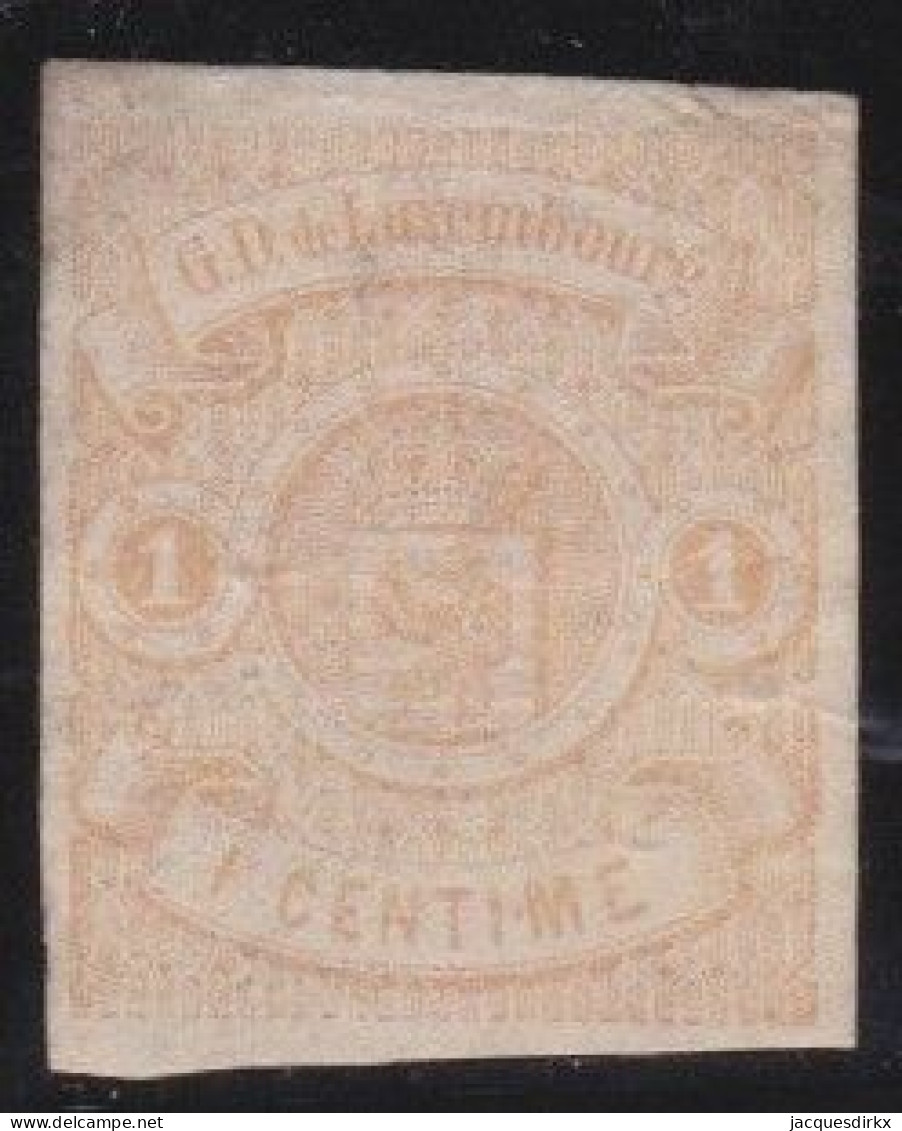 Luxembourg    .   Y&T     .    26   .  Non-dentelé     .    (*)   .       Neuf Sans Gomme - 1859-1880 Coat Of Arms