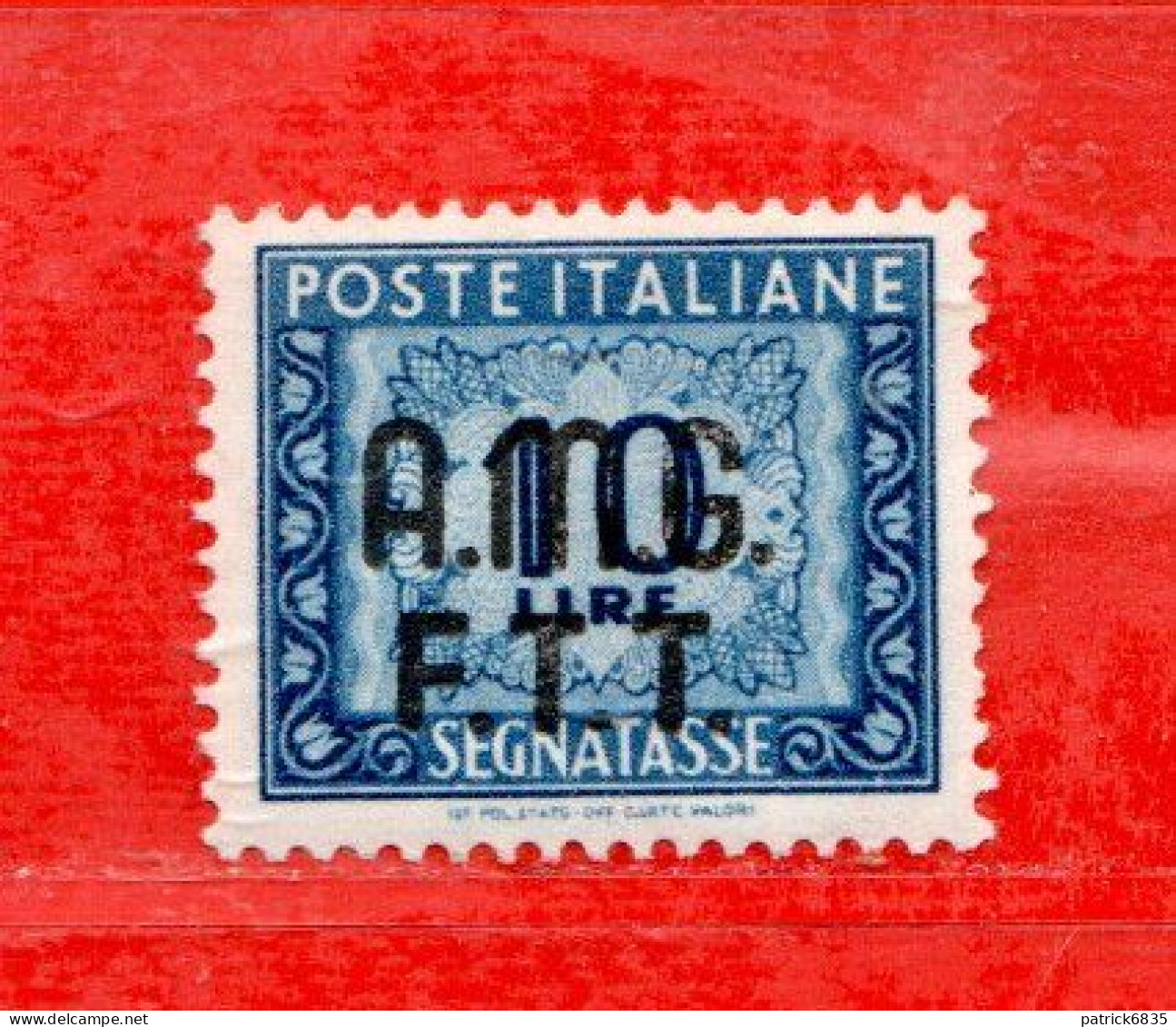 (Riz) TRIESTE A **-1947-49 - SEGNATASSE. Lire. 10. Unif. 12.  MNH**. - Taxe