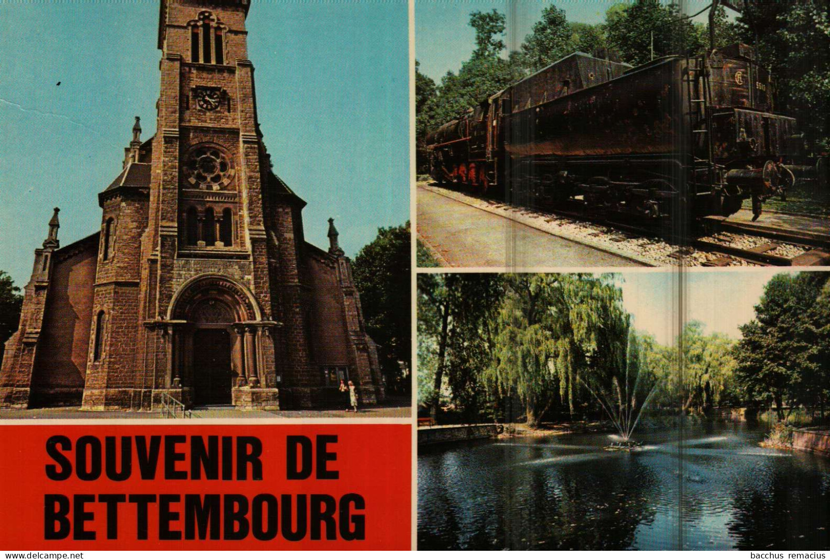 Souvenir De BETTEMBOURG   Minden, Librairie-Papeterie, Bettembourg.  Messageries Paul Kraus Nr  4593 - Bettembourg