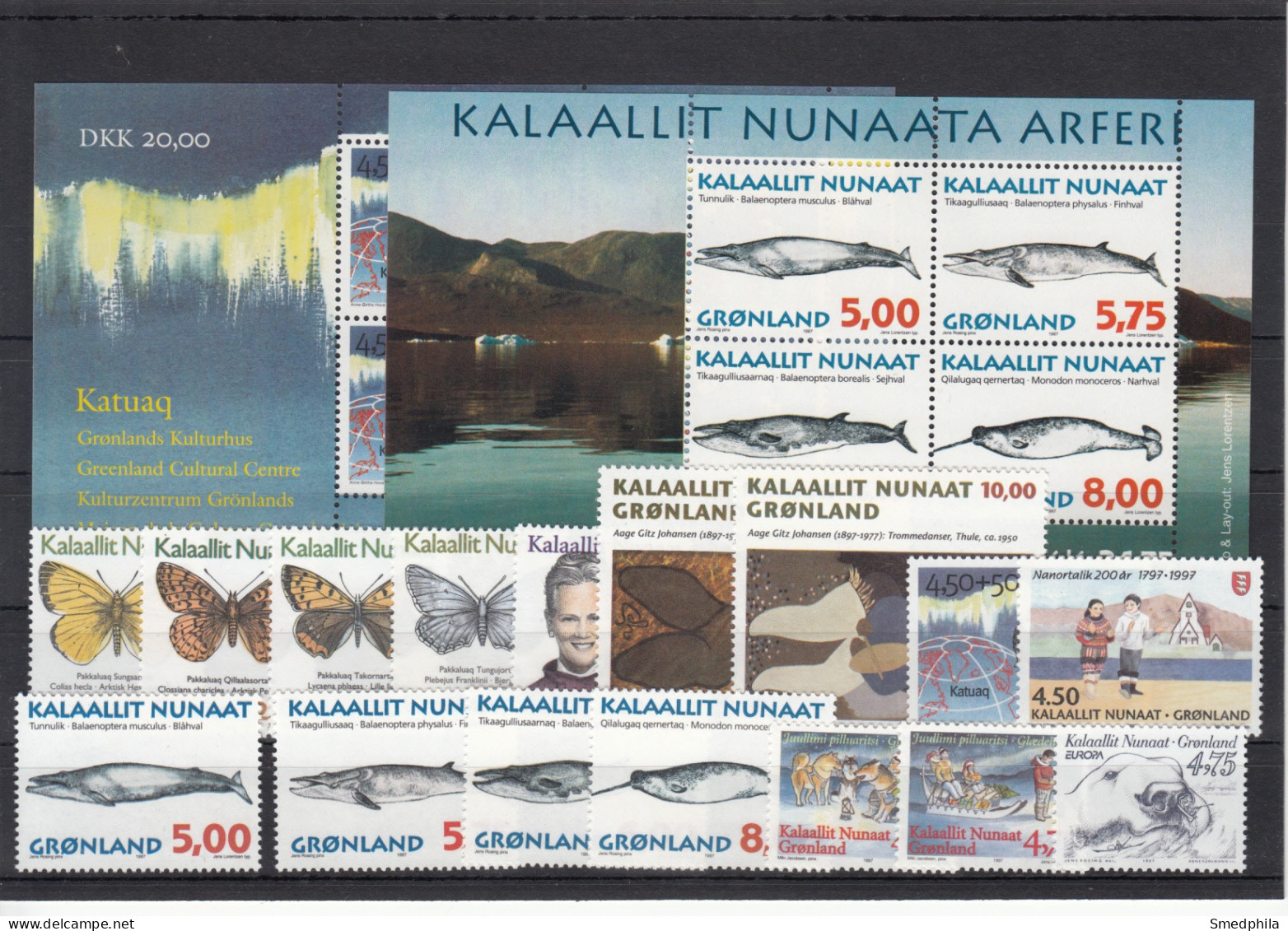 Greenland 1997 - Full Year MNH ** - Annate Complete