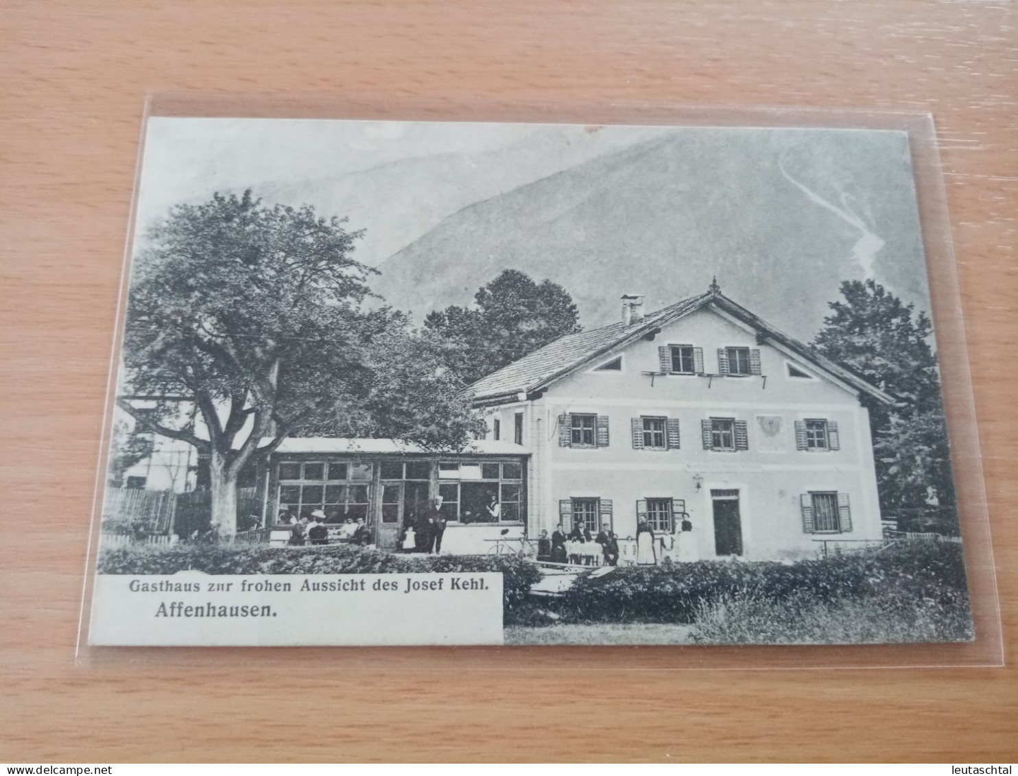 Gruß Aus Affenhausen Bei Mieming Telfs Gasthaus Zur Frohen Aussicht - Telfs