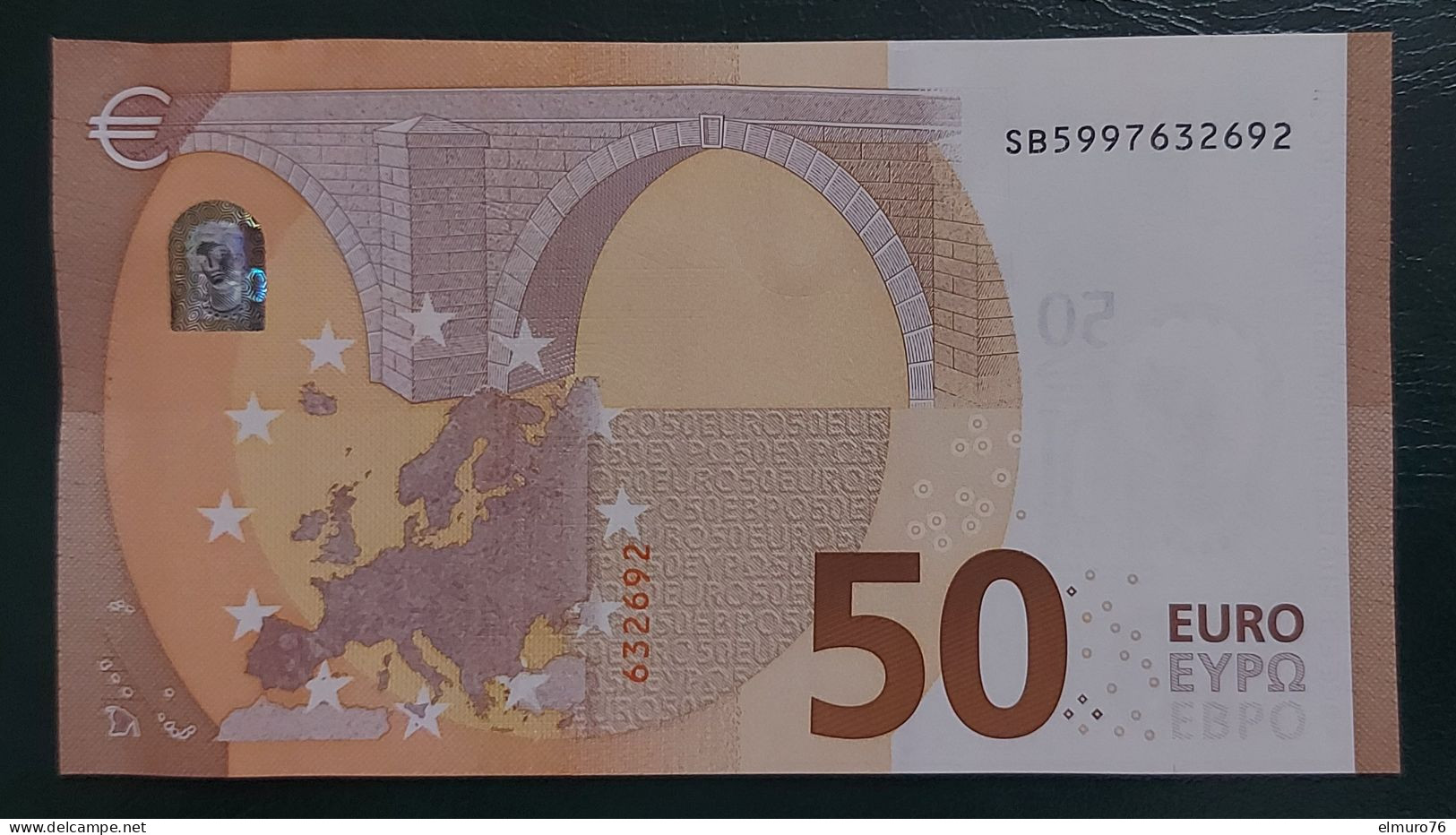 50 EURO S050E4 Italy Lagarde Serie SB Ch 99 Perfect UNC - 50 Euro