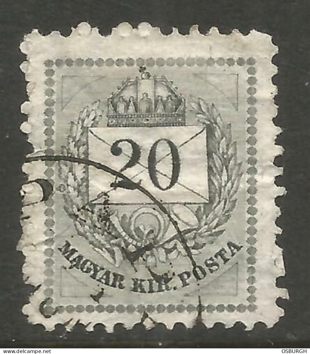 HUNGARY. 1881. 20kr USED - Unused Stamps