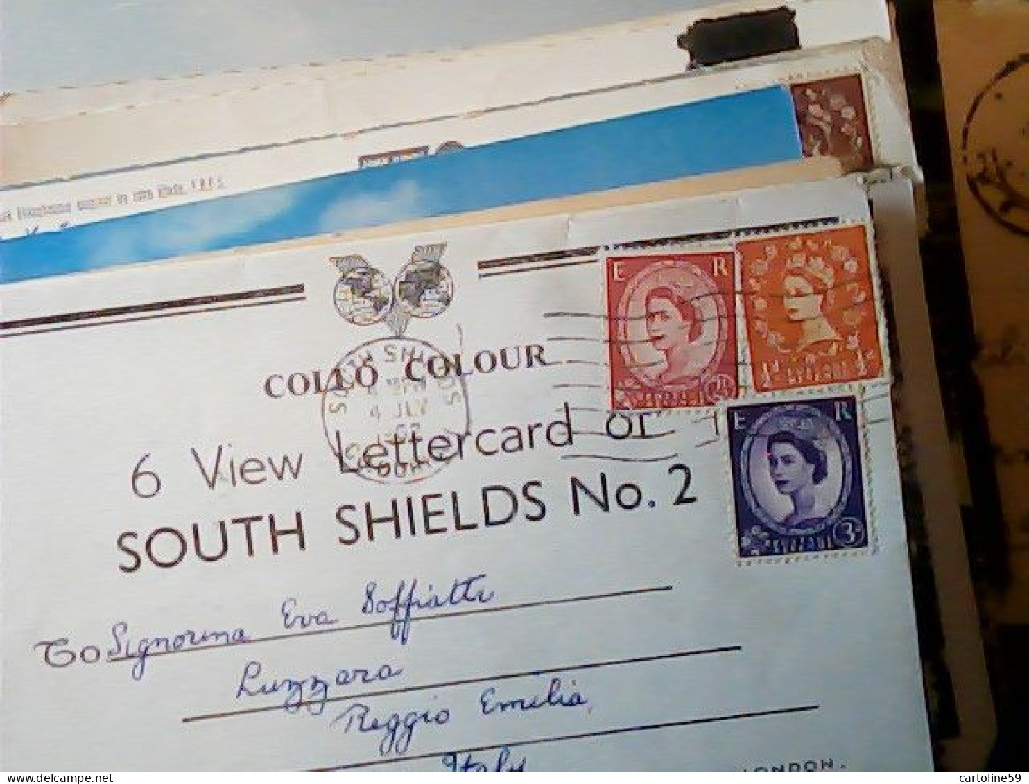 England South Shields - Multiview- LETTERCARD LETTER CARD VB1962 JM2008 - Other & Unclassified