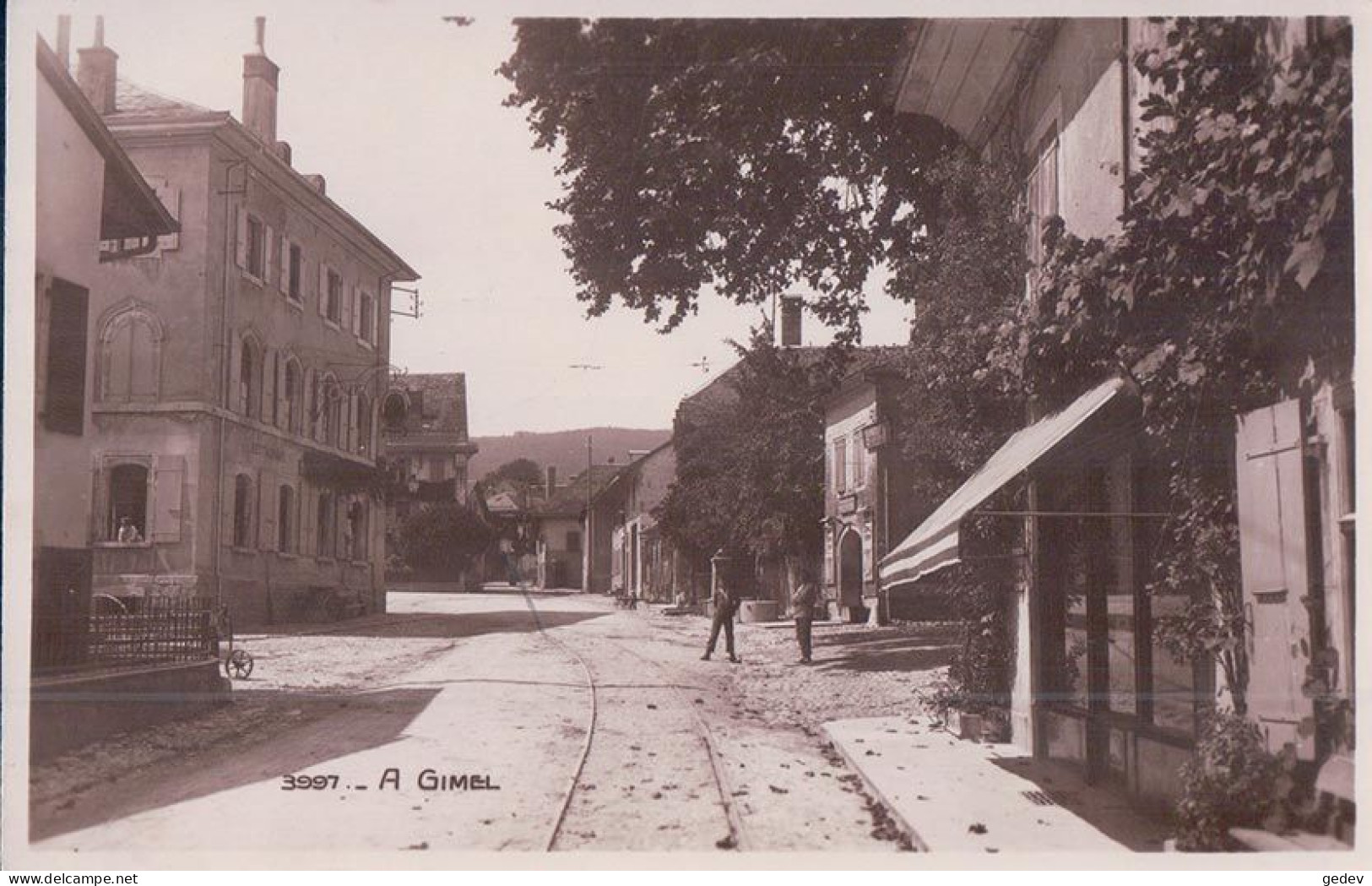 Gimel Les Bains VD, Voie Du Chemin De Fer (3997) - Gimel