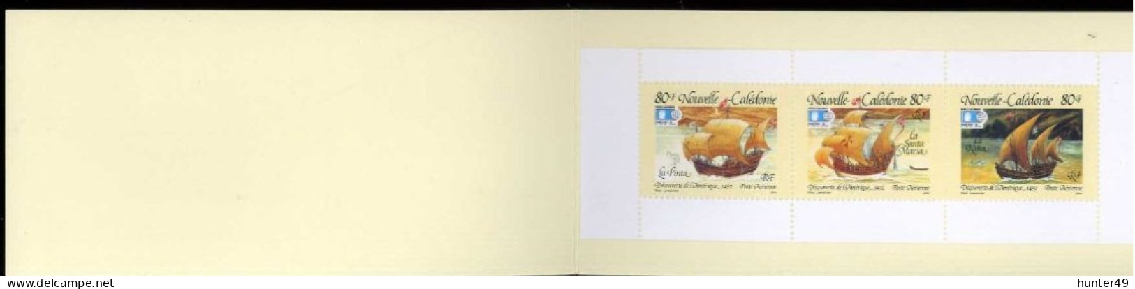 Nouvelle Calédonie 1992 WORLD COLUMBIAN STAMP EXPO New Caledonia 1992 Expo Booklet Neuf  Gomme Parfaite - Blocchi & Foglietti