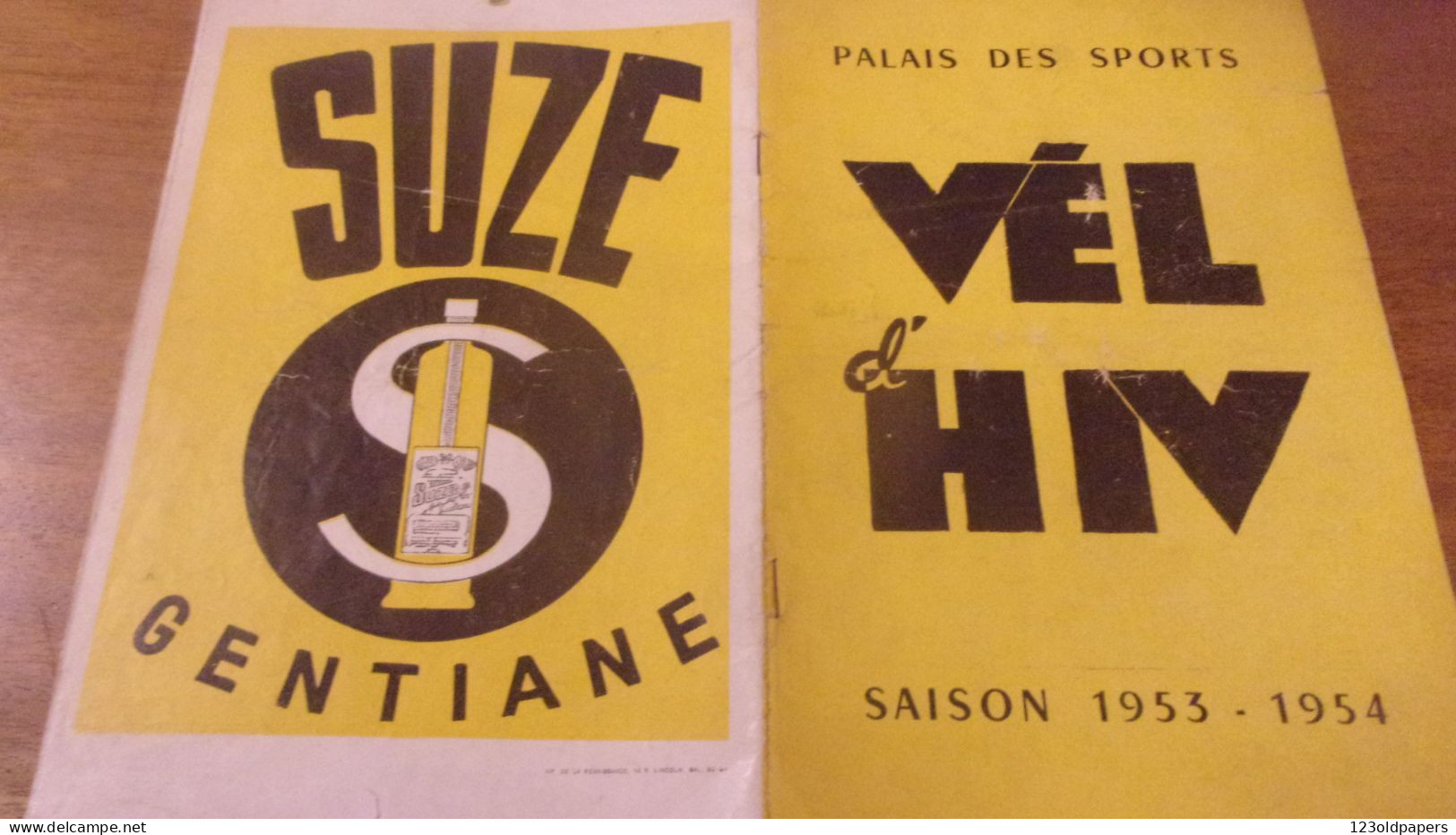 CYCLE VELO PROGRAMME VEL D HIV PALAIS DES SPORTS  SAISON 1953 1954N CYCLISME - Sport