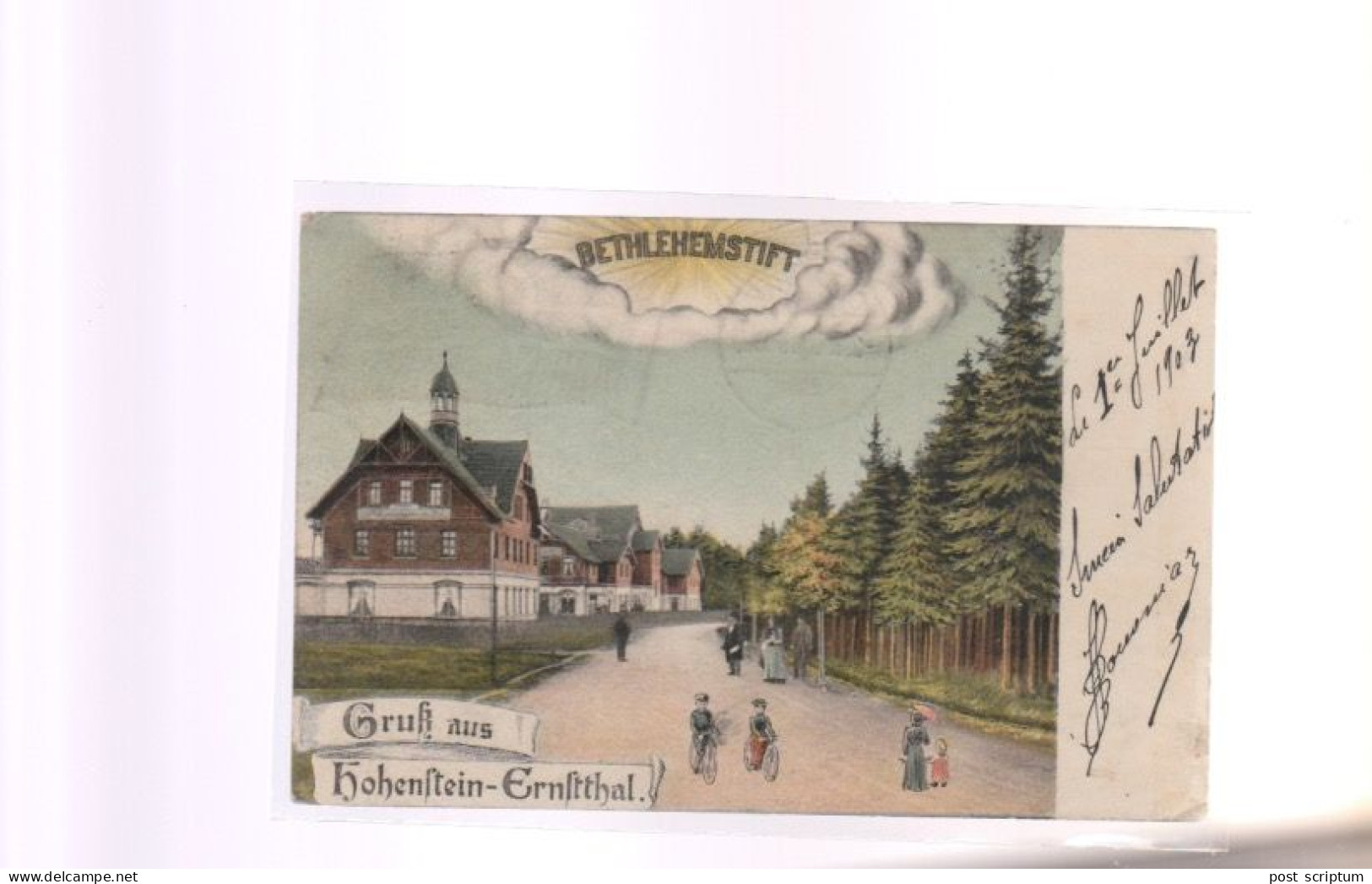 Allemagne - Gruss Aus Hohenstein-ernstthal - Bethlehemstift - Hohenstein-Ernstthal
