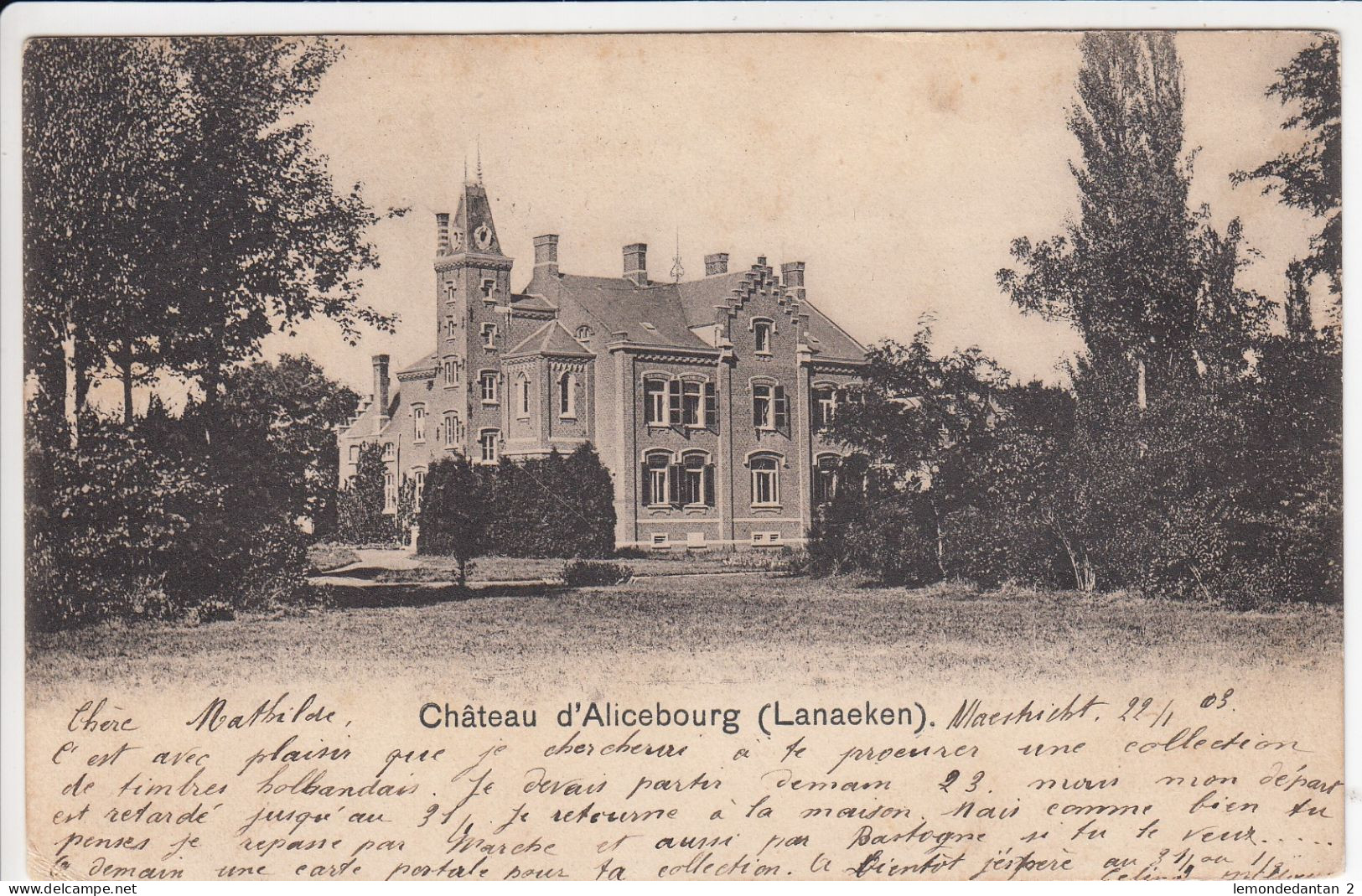 Lanaken - Lanaeken - Chateau D'Alicebourg - Lanaken