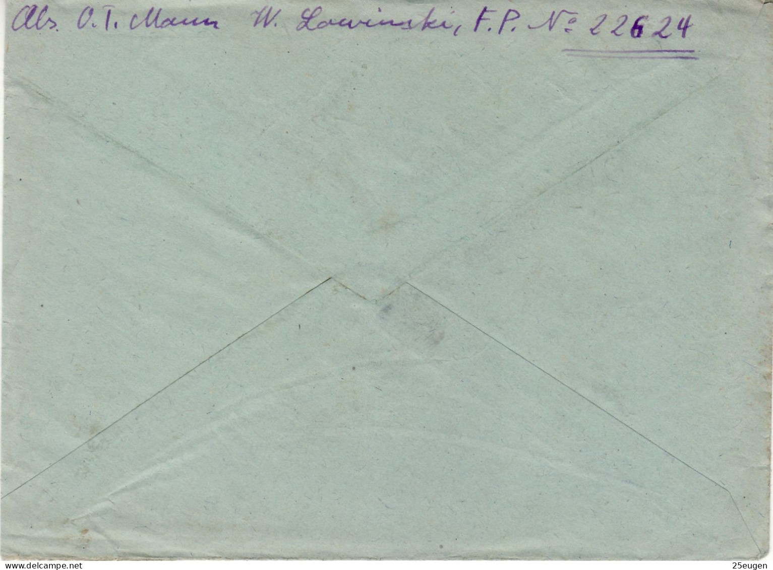 GERMAN OCCUPATION 1944 FELDPOST  LETTER  SENT TO BYDGOSZCZ - Other & Unclassified