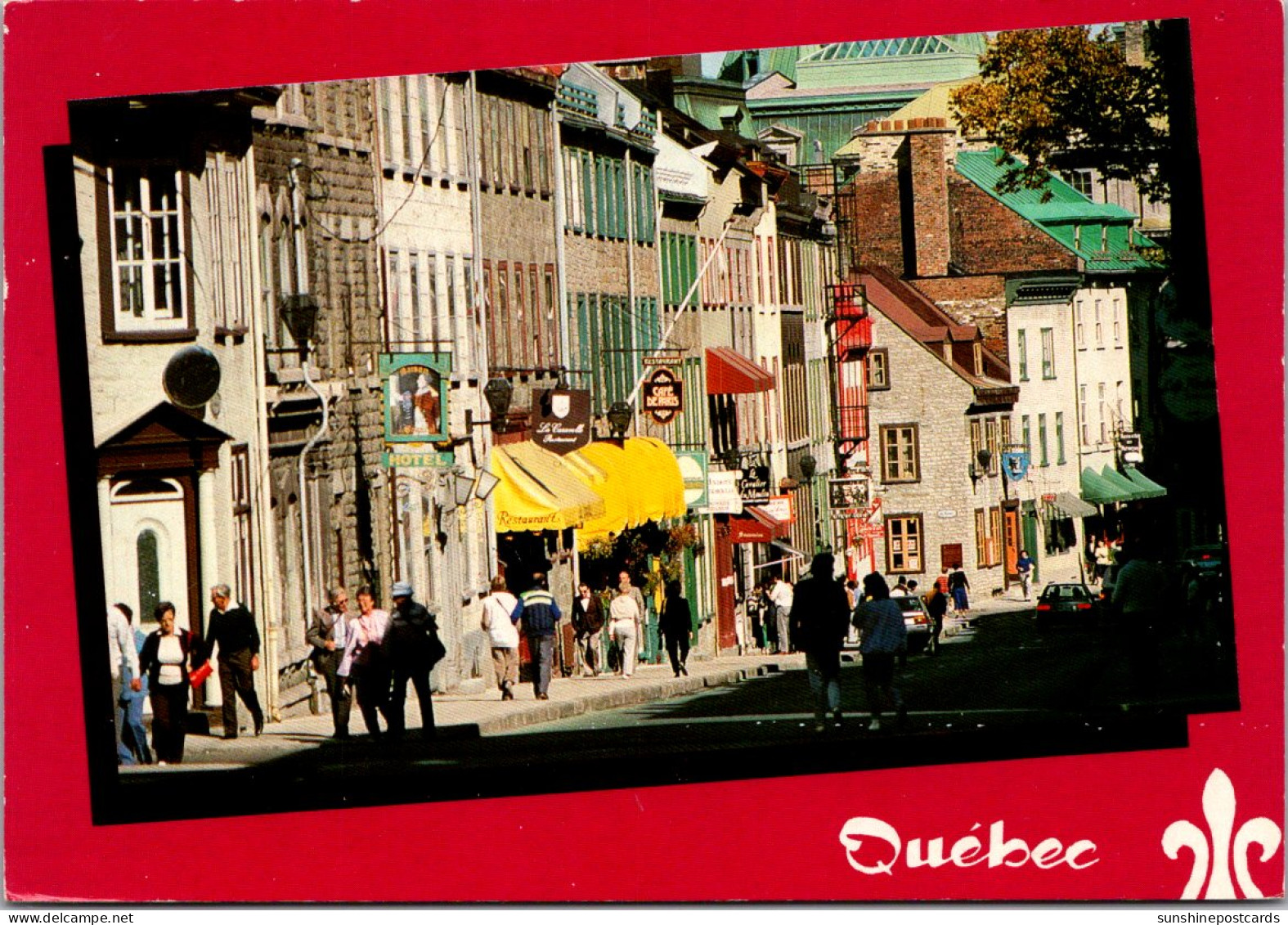 Canada Quebec The Saint Louis Street  - Québec - La Cité