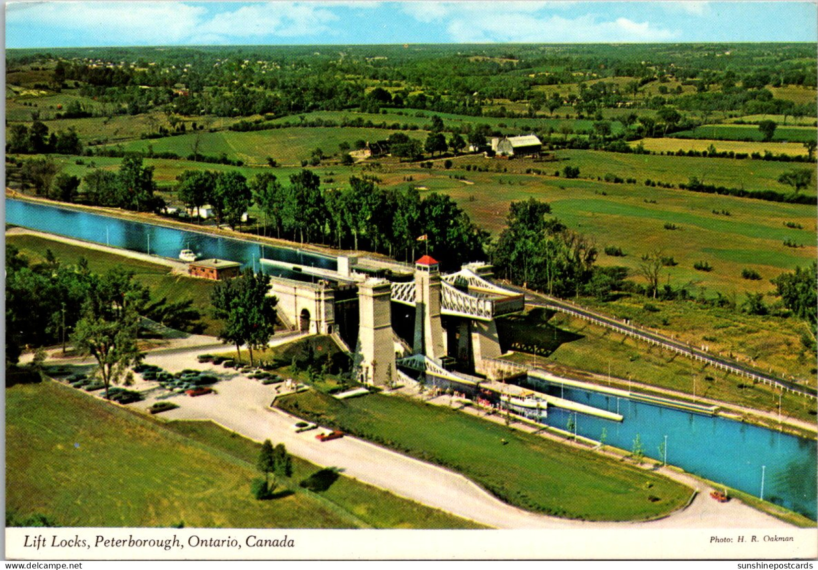 Canada Ontario Peterburough Lift Locks On The Trent Canal - Peterborough