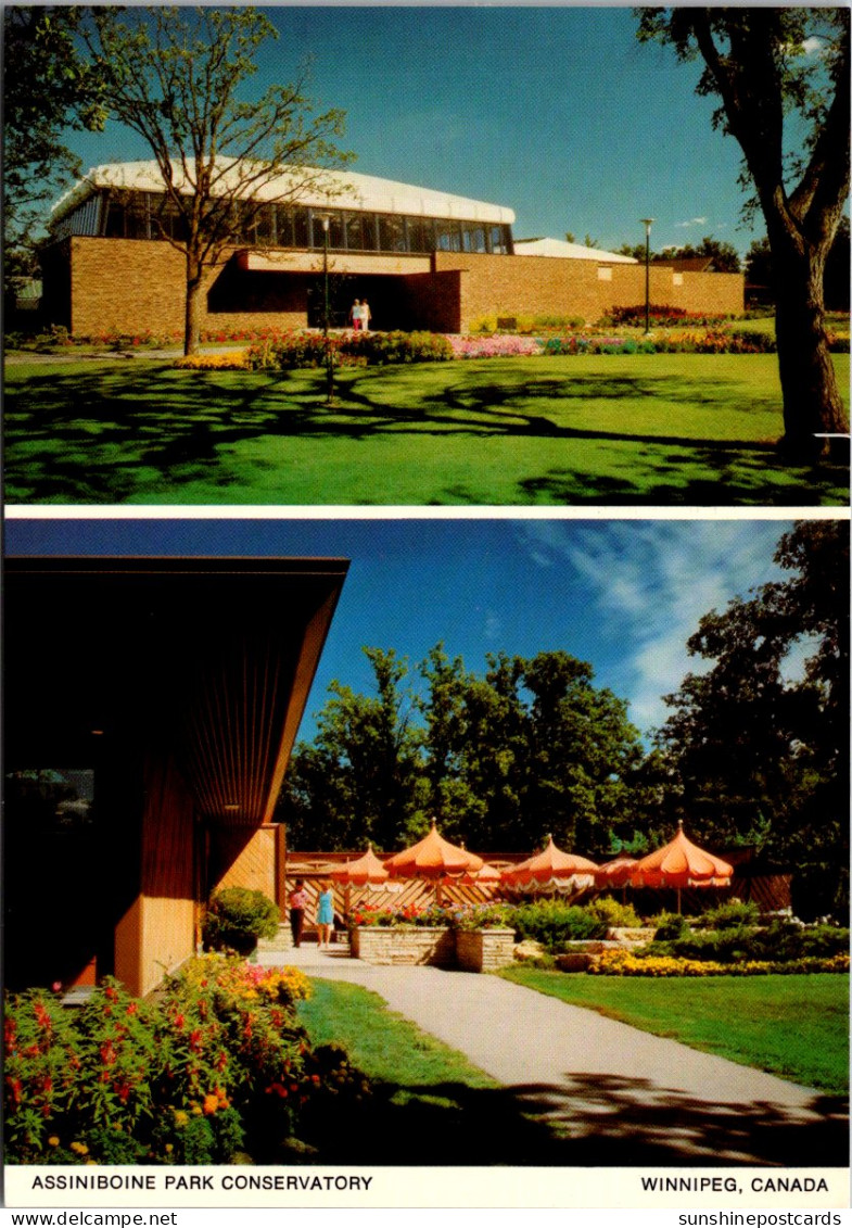 Canada Winnipeg Assinibone Park Conservatory And Patio - Winnipeg