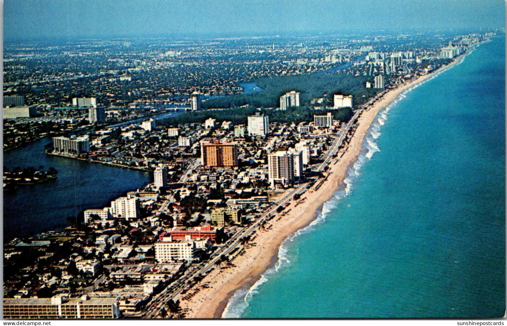 Florida Fort Lauderdale Beach Aerial View - Fort Lauderdale