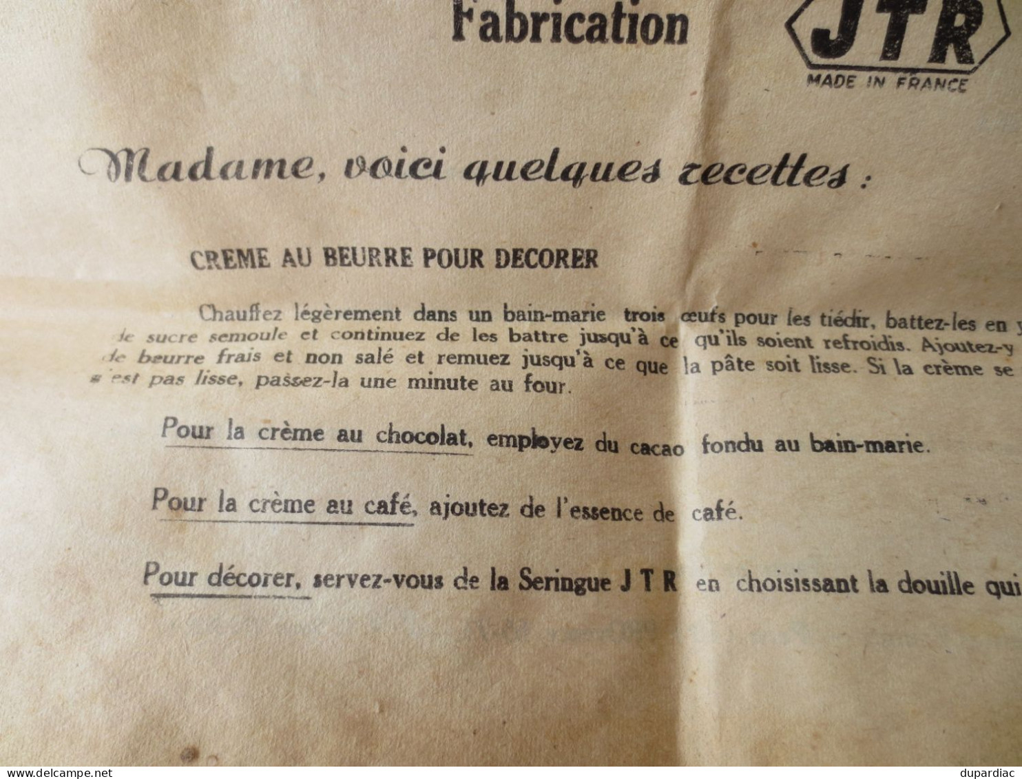 Seringue à Décorer, Complète Dans Sa Boîte, 7 Embouts Pour Pâtisserie (Outils, Ustensiles De La Cuisine). - Altri & Non Classificati