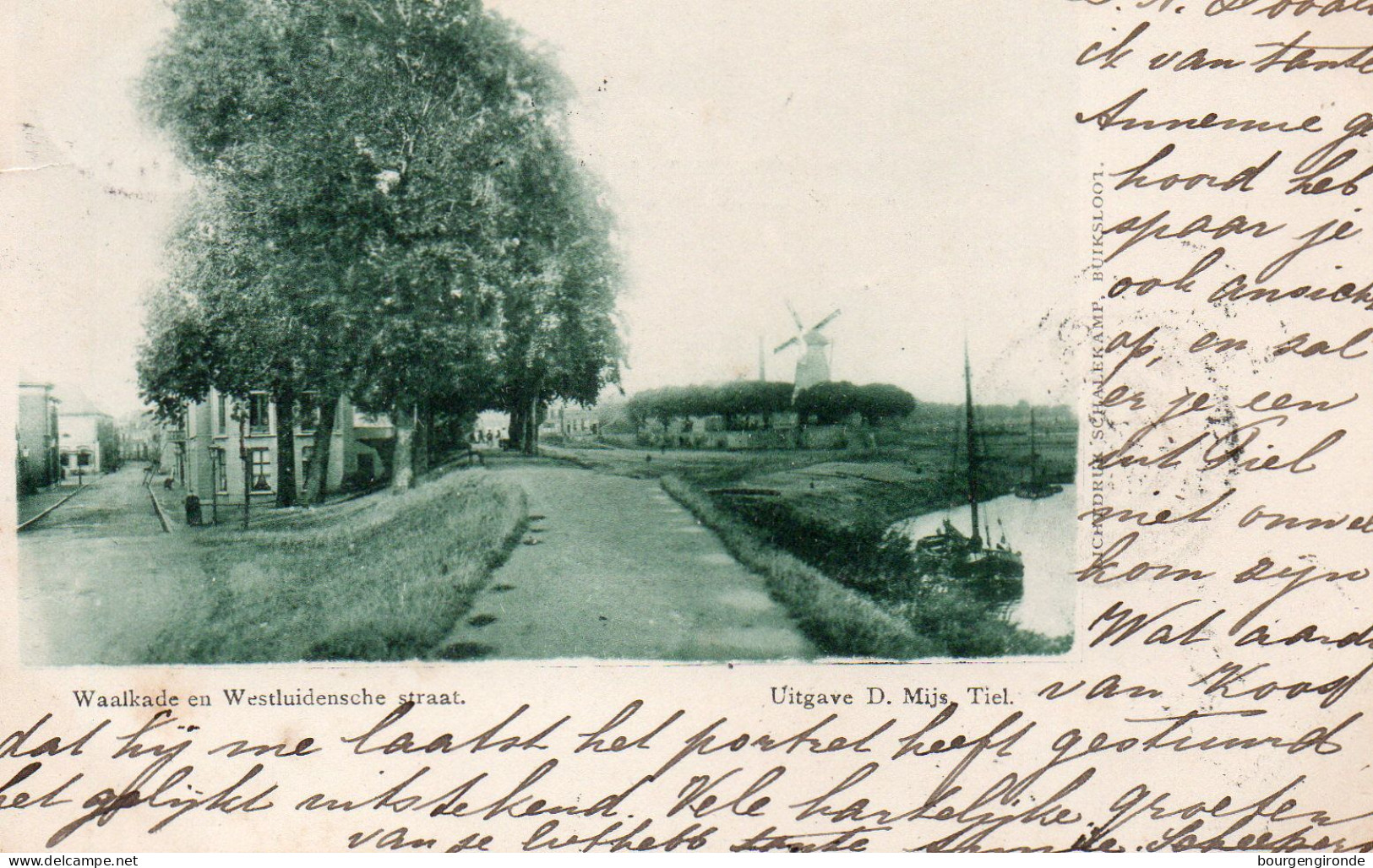 Tiel (Gld.) Westluidensche Straat 1900 - Tiel