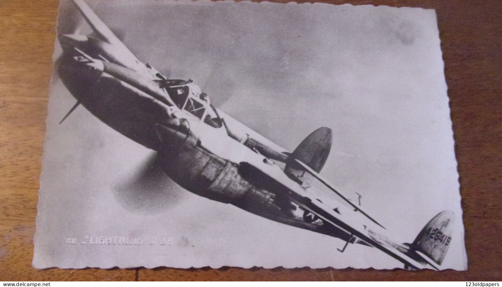Aviation WWII AVION LOCKHEED LIGHTNING P 38 - 1939-1945: II Guerra