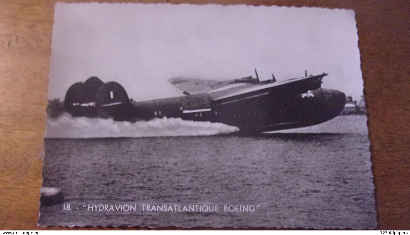 Aviation WWII AVION  HYDRAVION TRANSATLANTIQUE  BOEING - 1939-1945: 2. Weltkrieg