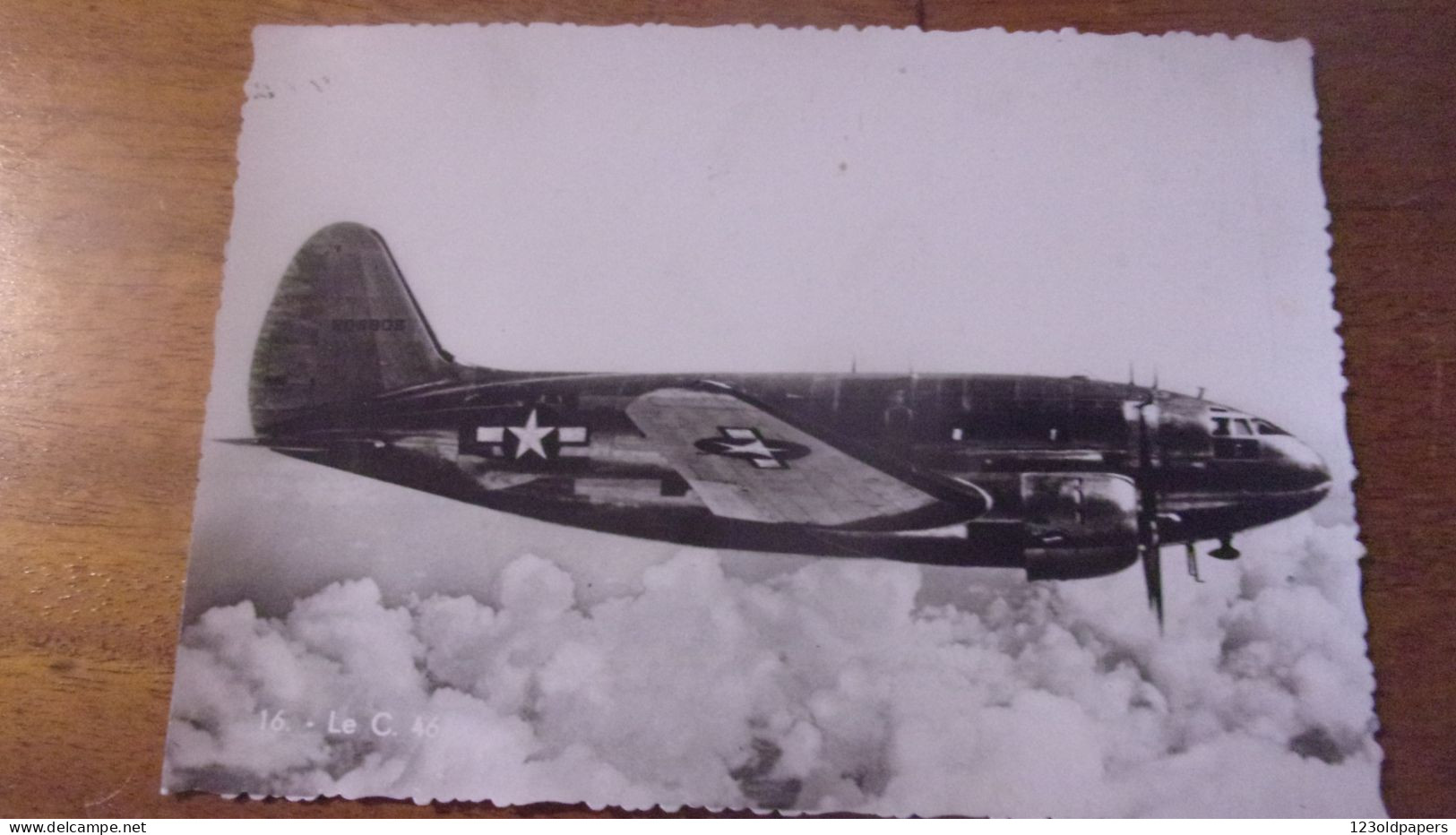 Aviation WWII AVION   CURTISS WRIGHT CW 20 COMMANDO  C 46 - 1939-1945: II Guerra