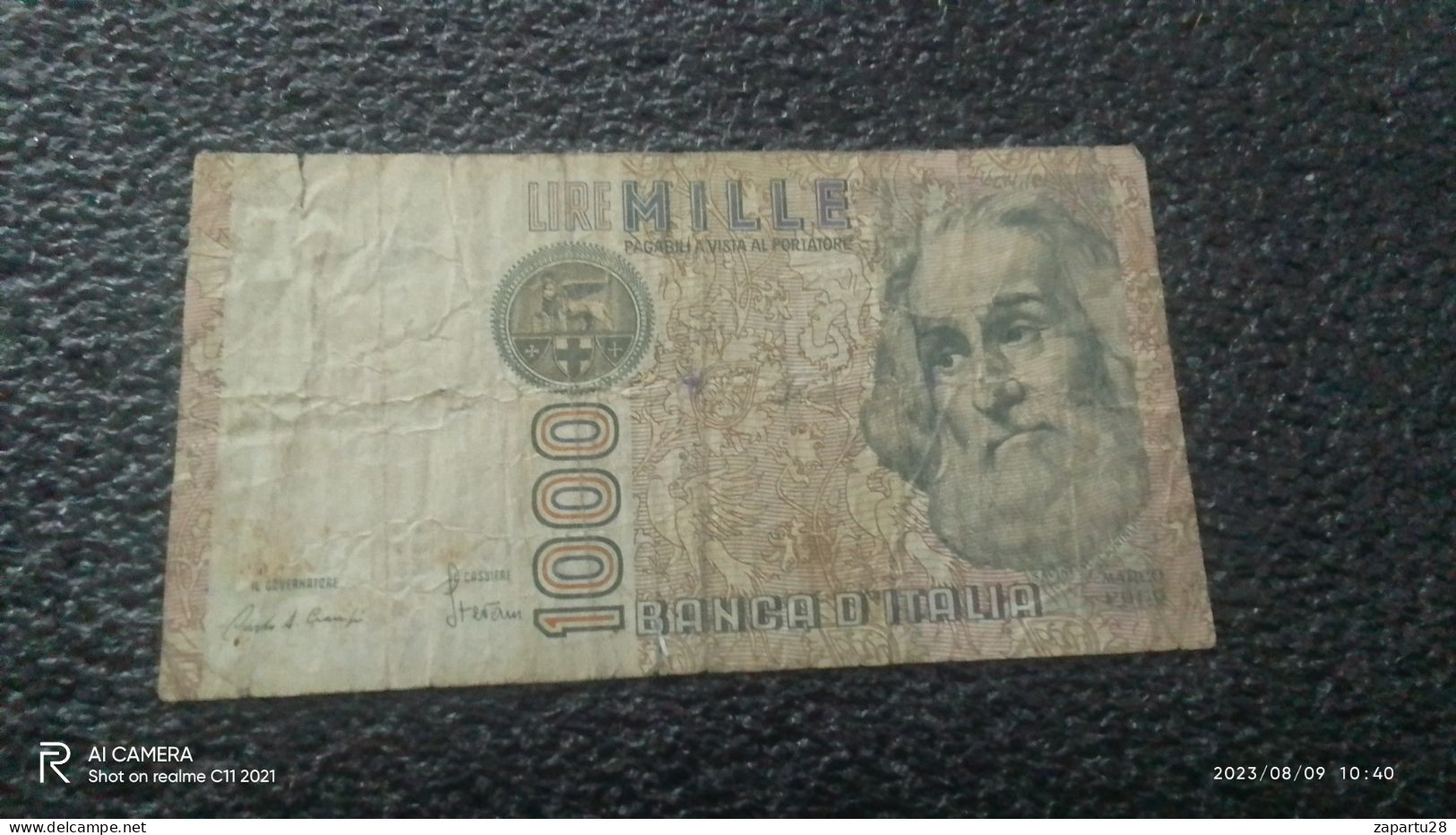 İTALYA--    1000    LİRET - 1000 Liras