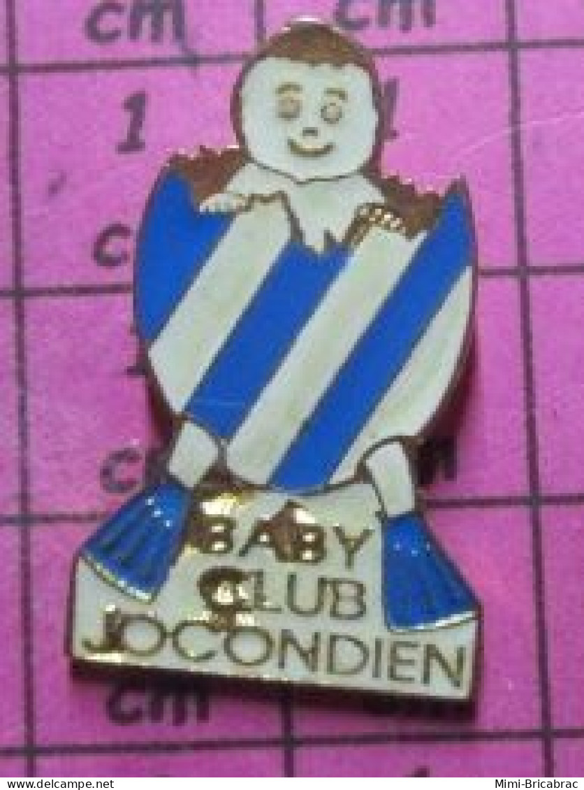 812G Pin's Pins / Beau Et Rare / SPORTS / POUSSIN SORTANT DE L'OEUF NATATION BABY CLUB ROTONDIEN - Nuoto