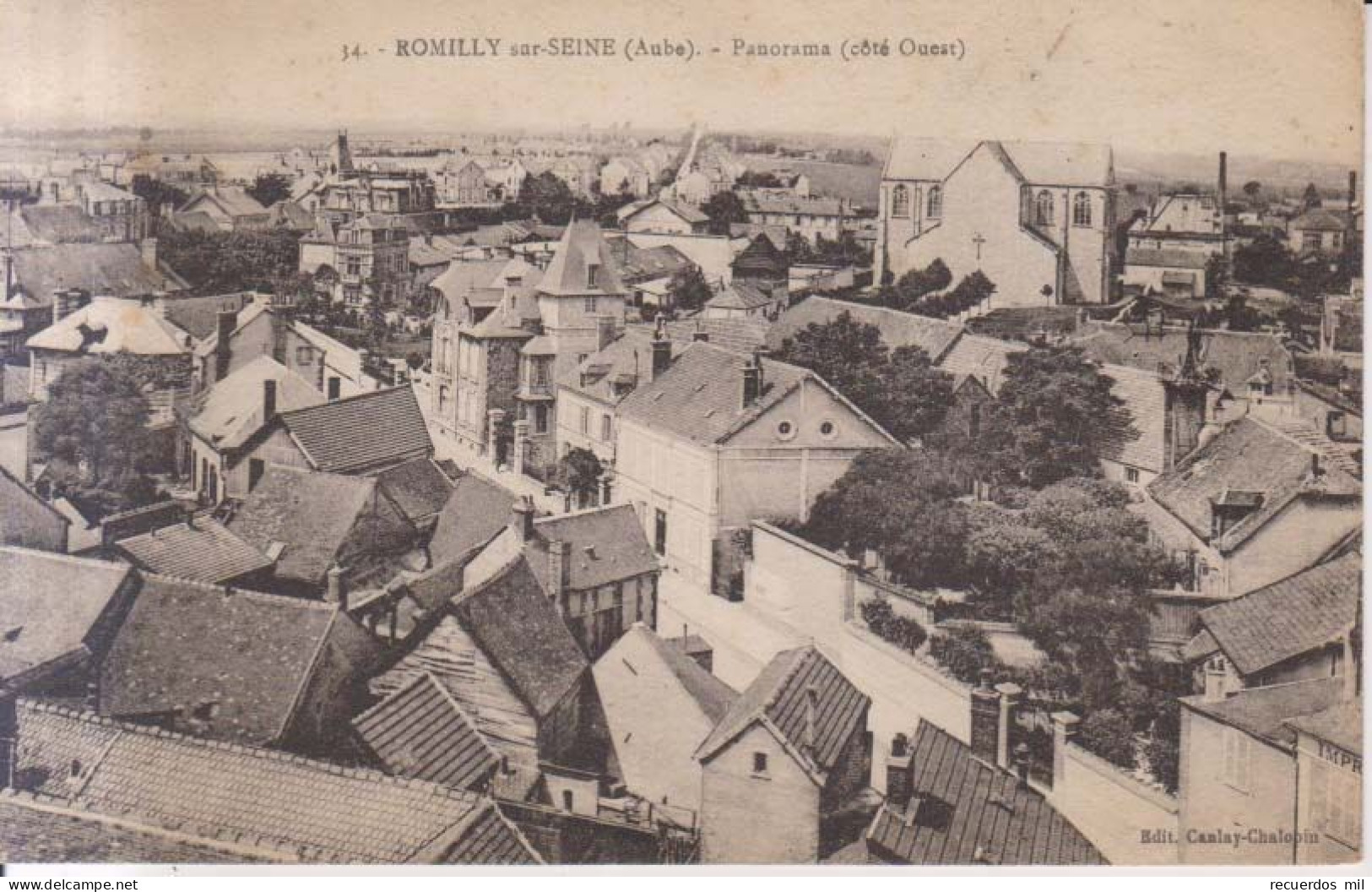 Romilly Sur Seine Panorama - Romilly-sur-Seine