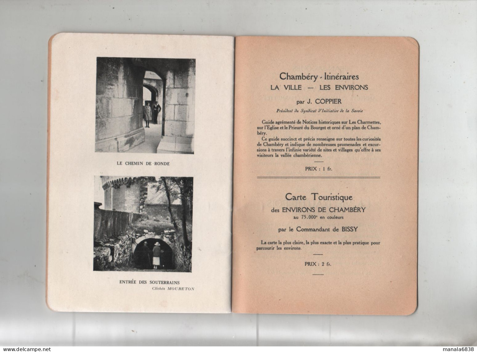 Une Visite Au Château De Chambéry 1923 - Rhône-Alpes