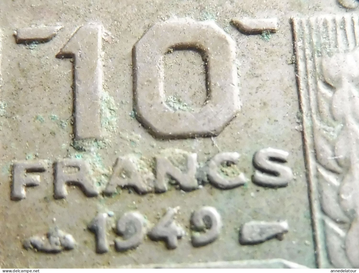 Année 1949  "B"  Pièce  De  10 Francs   (Turin ) (République Française)   En Alliage Nickel - 10 Francs