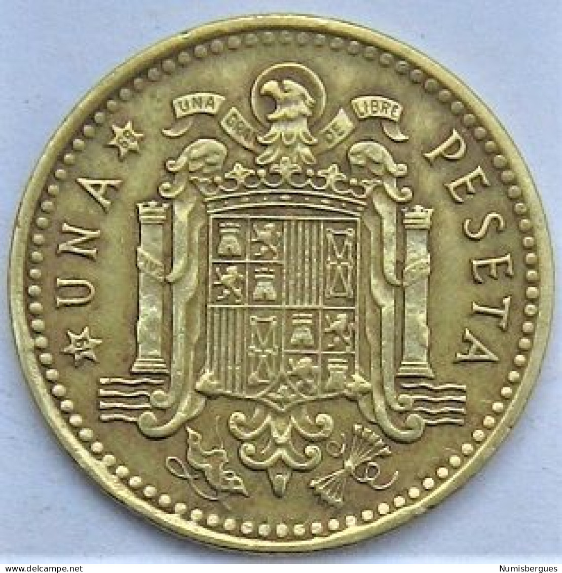 Pièce De Monnaie 1 Peseta 1969 - 1 Peseta