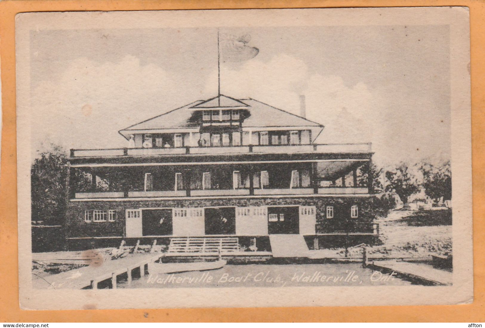 Walkerville Ontario Canada Old Postcard - Windsor