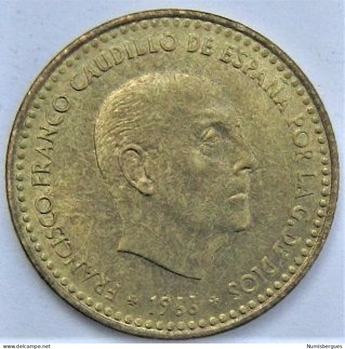 Pièce De Monnaie 1 Peseta 1973 - 1 Peseta