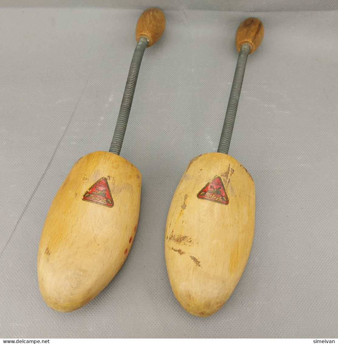 VINTAGE PAIR MELIGA SHOE STRETCHERS OR TREE SHOEMASTER SIZE 36-38 #0333 - Schuhe