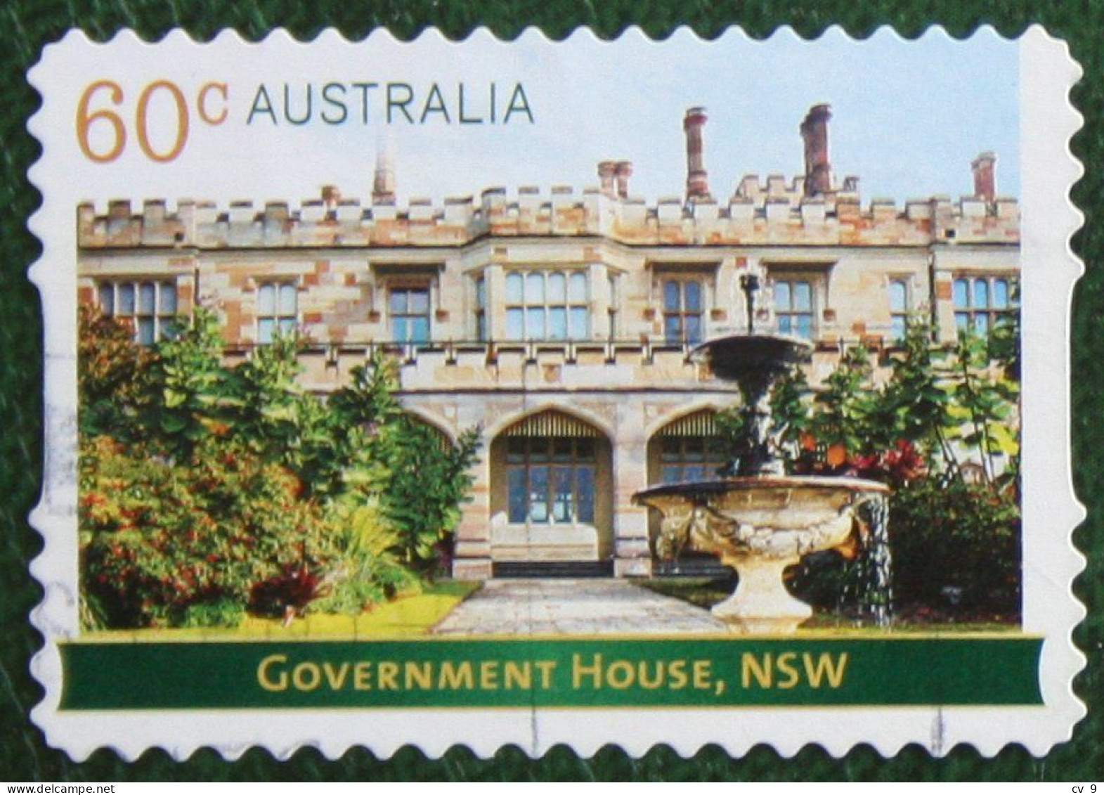 Government Buildings Houses Self-adhesive 2013 Mi 3965 Y&T - Used Gebruikt Oblitere Australia Australien Australie - Used Stamps