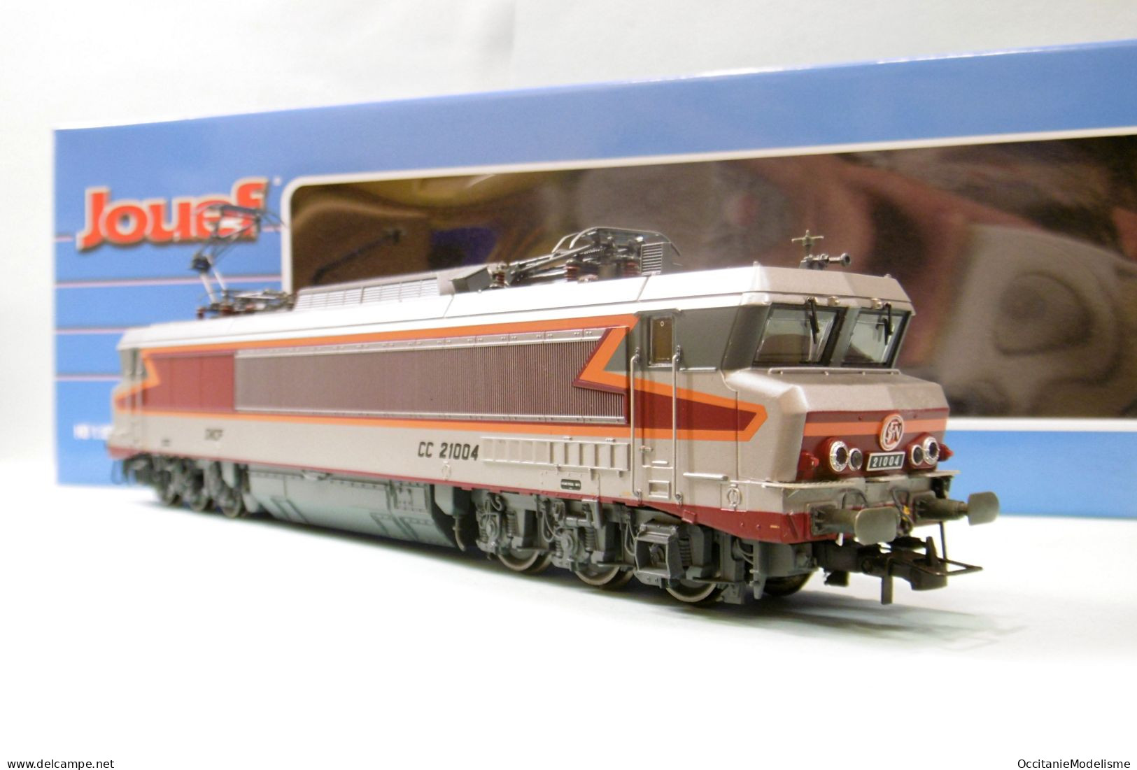 Jouef - Locomotive ELECTRIQUE CC 21004 Origine SNCF DCC SON Réf. HJ2422S Neuf HO 1/87 - Locomotive