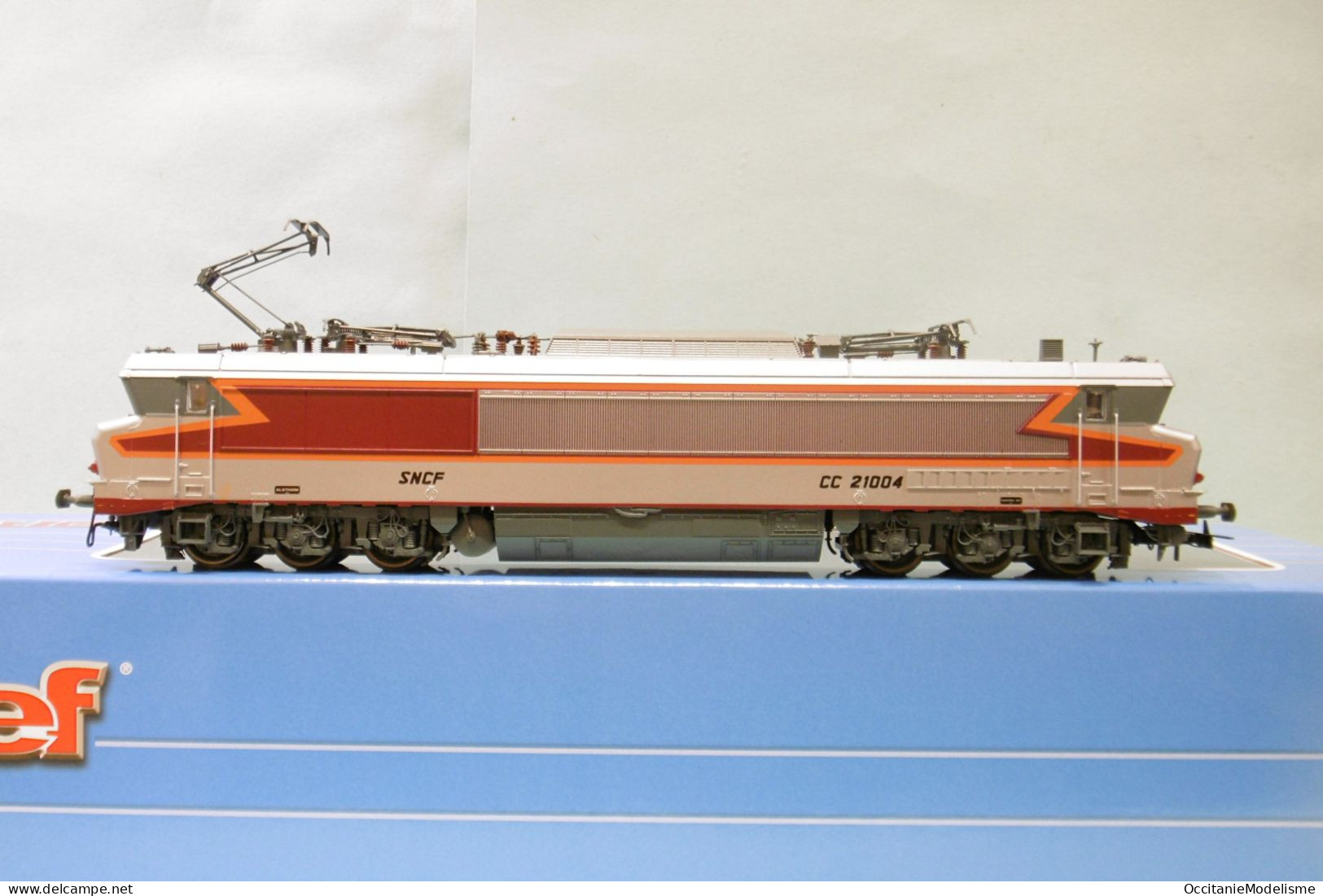 Jouef - Locomotive ELECTRIQUE CC 21004 Origine SNCF DCC SON Réf. HJ2422S Neuf HO 1/87 - Locomotive