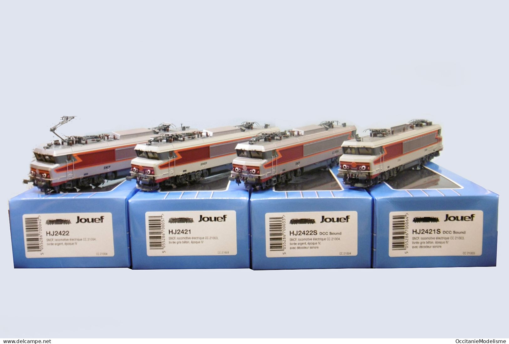 Jouef - Locomotive ELECTRIQUE CC 21004 origine SNCF DCC SON réf. HJ2422S Neuf HO 1/87