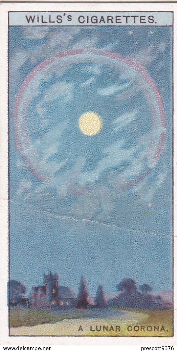 29 What Causes A Lunar Corona? - Do You Know 1927 - Wills Cigarette Card - Original - Wills