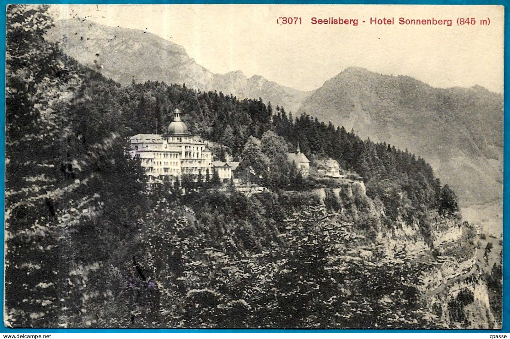CPA Suisse Schweiz - UR Uri - SEELISBERG - Hotel Sonnenberg (845 M.) ° Photoglob 3071 - Seelisberg