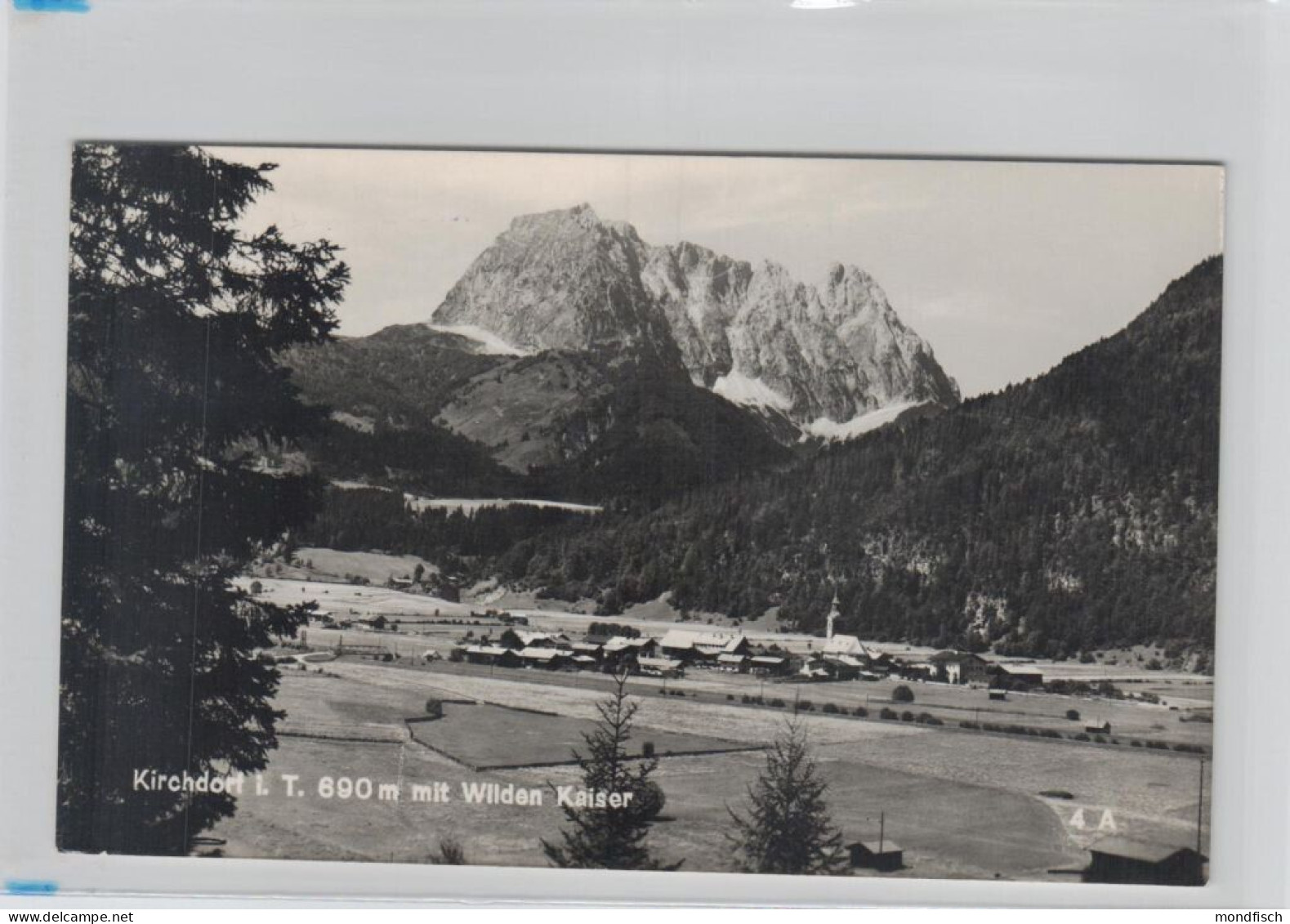 Kirchdorf Mit Wildem Kaiser 1958 - Kirchberg