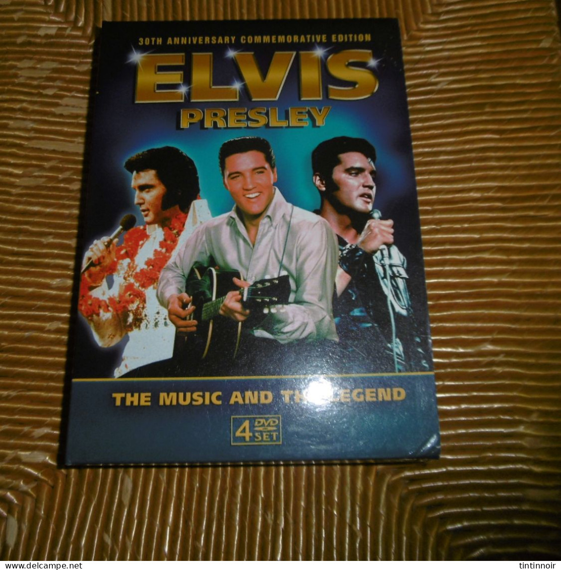 Rare Coffret 4 Dvd Elvis Presley The Music And The Legend - Konzerte & Musik