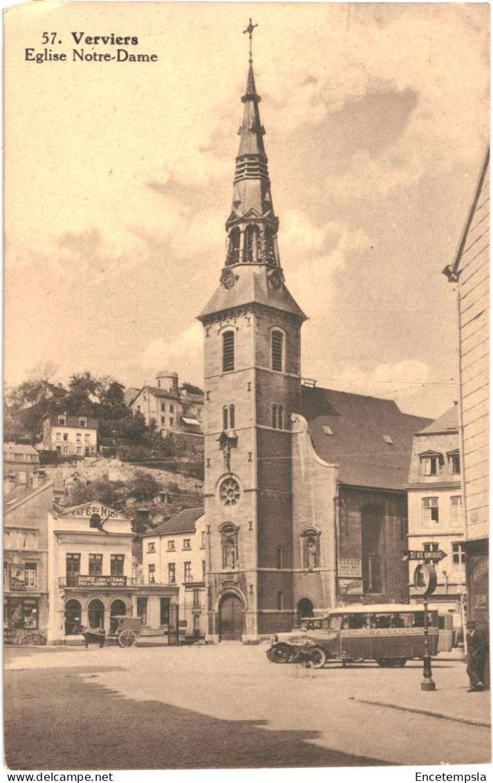 CPA  Carte Postale   Belgique Verviers Eglise Notre DAme VM70384 - Verviers