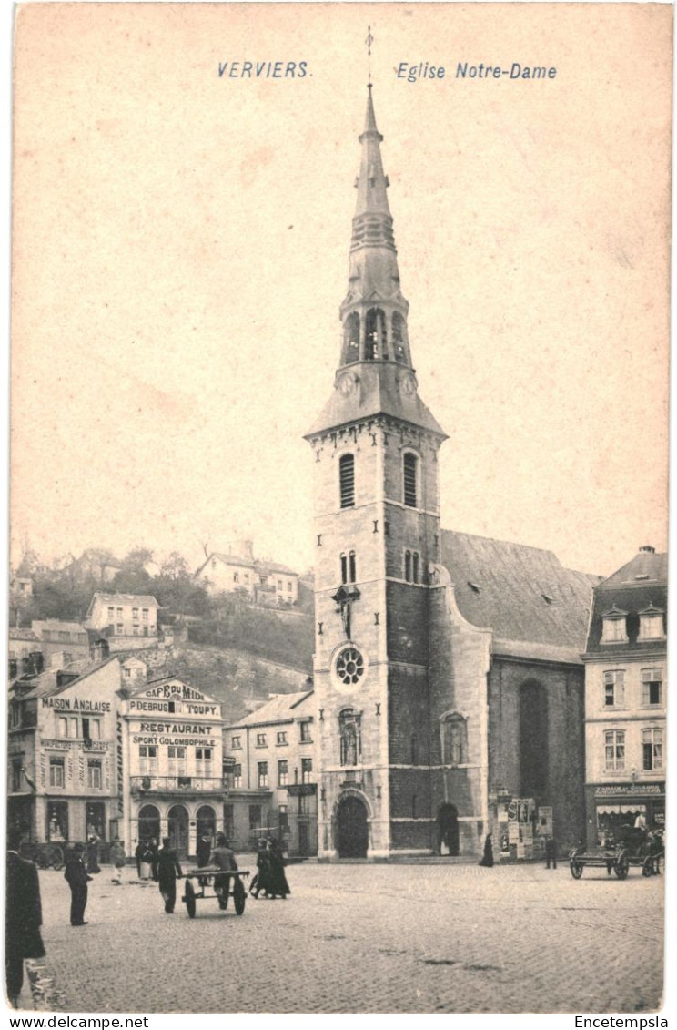 CPA  Carte Postale   Belgique Verviers Eglise Notre DAme VM70386 - Verviers