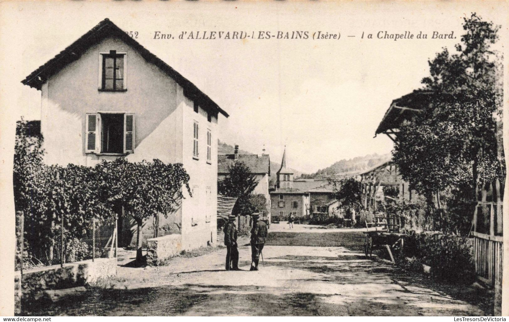 FRANCE - Env D'Allevard Les Bains - La Chapelle Du Bard - Animé - Carte Postale Ancienne - Allevard